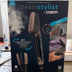 Conair Steam Stylist 3-in-1 Hair Tool - Black